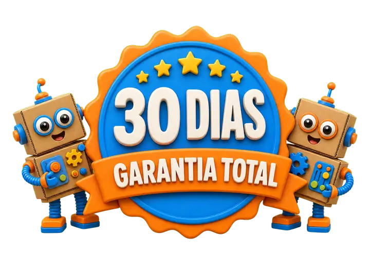 Selo: 30 dias de garantia total